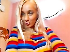 Busty Blonde Hottie Unwrap & Masturbate Busty Blonde Hottie Unwrap & Masturbate