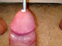 Urethal Sounding Cum shot with sound inserted  HD