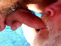 Deep-throating Bear Cock Outdoors 1