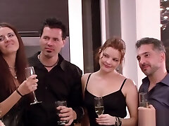 Chubby swingers engage in sizzling action to release stress before soiree Chubby swingers engage in sizzling action to release stress before soiree