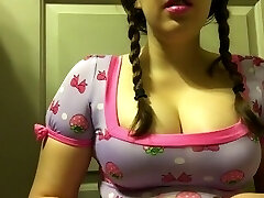 Chubby Brown-haired Teen with Big Natural Tits Smoking in Pigtails Chubby Brown-haired Teen with Big Natural Tits Smoking in Pigtails