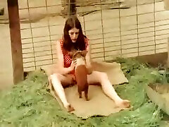 Pornographic dime piece with an inapt poontang, Peggy Church, amazes in The Pig Keeper's Daughter-in-law Pornographic dime piece with an inapt poontang, Peggy Church, amazes in The Pig Keeper's Daughter-in-law