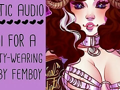 My Panties-Wearing Submissive Femboy - My Fine Girl - Glamour Audio ASMR Roleplay Lady Aurality
