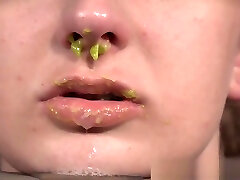 Young hogtied sub whipped while mouth gagged Young hogtied sub whipped while mouth gagged