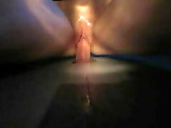 Doll bareback creampie at gloryhole