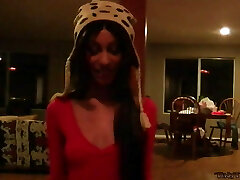 Little Trisha with Small Tits Fucking