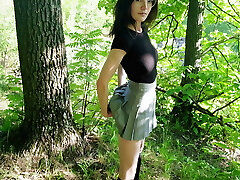 My gf wants spontaneous sex right in a forest grove