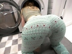 step bro fucked step step-sister while she is inwards of washing machine - creampie step bro fucked step step-sister while she is inwards of washing machine - creampie