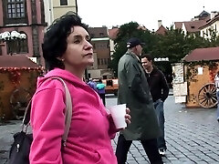 Granny tourist gets picked up and rides his cock Granny tourist gets picked up and rides his cock