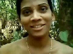 Cute inexperienced Indian girl fucked outdoors on POV video