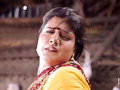 Mature Aunty belly button fold ahh