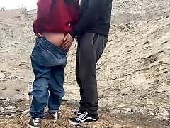 We Stash Between The Trees To Fuck Risky Adventures Secret Public Intercourse