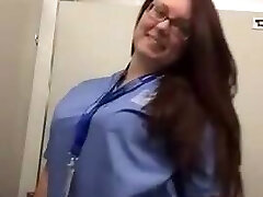 Chubby Nurse Demonstrating her Sexy Body