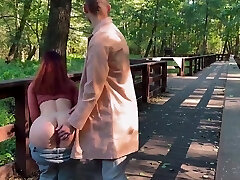 Redhead gets pummeling in the outdoors