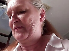 Auntjudys - a Morning Treat From Your 61yo Huge-titted Mature Step-mom Maggie