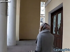 Casting euro screwed and sprayed with cum Casting euro screwed and sprayed with cum