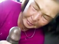 Asian Granny Sucks Black Fuckpole In The Car Asian Granny Sucks Black Fuckpole In The Car