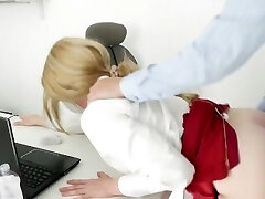 manager and secretary have lovemaking on the office desk! Anal creampie manager and secretary have lovemaking on the office desk! Anal creampie