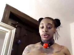 Busty knocked up ebony girl Busty knocked up ebony girl