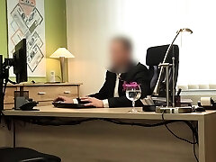 Loan office visit and fuck eventually got it approved