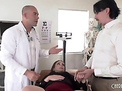 Super-fucking-hot Big-titted Blonde Cucks Her Husband Because She Wants To Get Pregnant And Her Doctor Offers To Help! - Laney Grey And Will Pounder