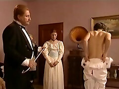 Two hot teens in hard caning vintage sequence