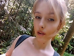 A tour to the forest, completely naked!
