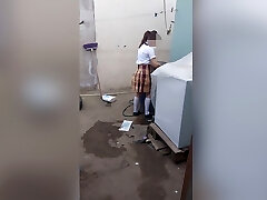 I find my daughter home alone washing her panties, pervy stepdad I find my daughter home alone washing her panties, pervy stepdad