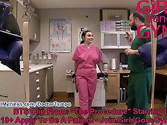SFW - NonNude BTS From Lenna Lux in The Procedure, Cool Hands and Mittens,See Entire Film At GirlsGoneGynoCom