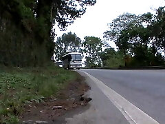 Lusty Latinas get banged on the bus in group fuckfest Lusty Latinas get banged on the bus in group fuckfest