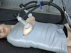 Student mummified and milked Student mummified and milked