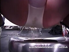 Freckled ginger bitch enjoys getting trussed up by her kinky domina Freckled ginger bitch enjoys getting trussed up by her kinky domina