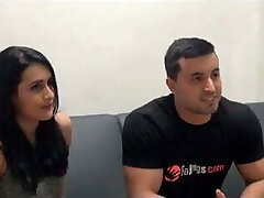 It's the first time he observes his wife being shafted! It's the first time he observes his wife being shafted!