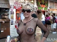 These hot tramps are true exhibitionists and they've got breasts to enjoy