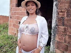 Pregnant latina mother with huge tits is so horny she begs me to poke her Pregnant latina mother with huge tits is so horny she begs me to poke her