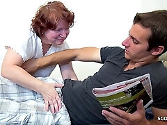 Stupid old German granny seduces virgin Young Guy to fuck Stupid old German granny seduces virgin Young Guy to fuck