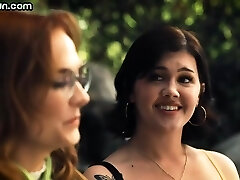 Transgender lady plays with female lady in 69 position Transgender lady plays with female lady in 69 position