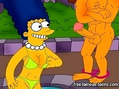 Simpsons und Griffins hardcore Orgie