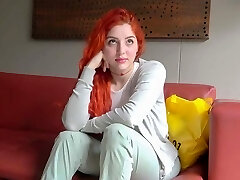 Innocent Red-haired Latina Tricked and Fucked Deep in Fake Model Casting