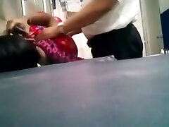doctor and patient scorching