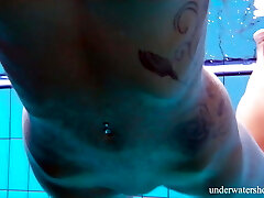 Nata swims and shakes her ass