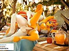Cute Furry Girl Cutely Boinked And Creampied On The Beach Animated High Quality Furry Hentai My L