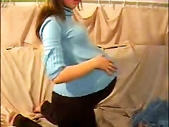 Kinky गर्भवती वेब कैमरा घर में तैयार