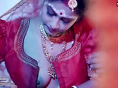 Desi Cute 18+ Girl Very 1st wedding night with her husband and Gonzo sex ( Hindi Audio )