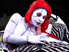 Joanna Angel and Small Hands enjoy clothed fuck-fest