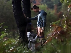 Voyeur Hook-up in the Forest and RAIN. Filthyloove