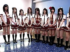 Uncensored JAV Swinger Intercourse with 10 Girls and Many Guys