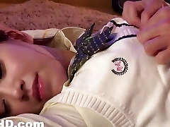 Miu Kimura provides an extreme blowjob with 2 studs - Torrid Japanese sex!