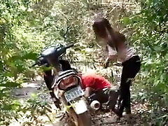 Don't trust a man to help a nymph, forest fucky-fucky