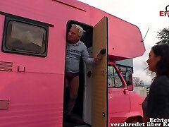 German brunette bitch smash in car hooker German brunette bitch smash in car hooker